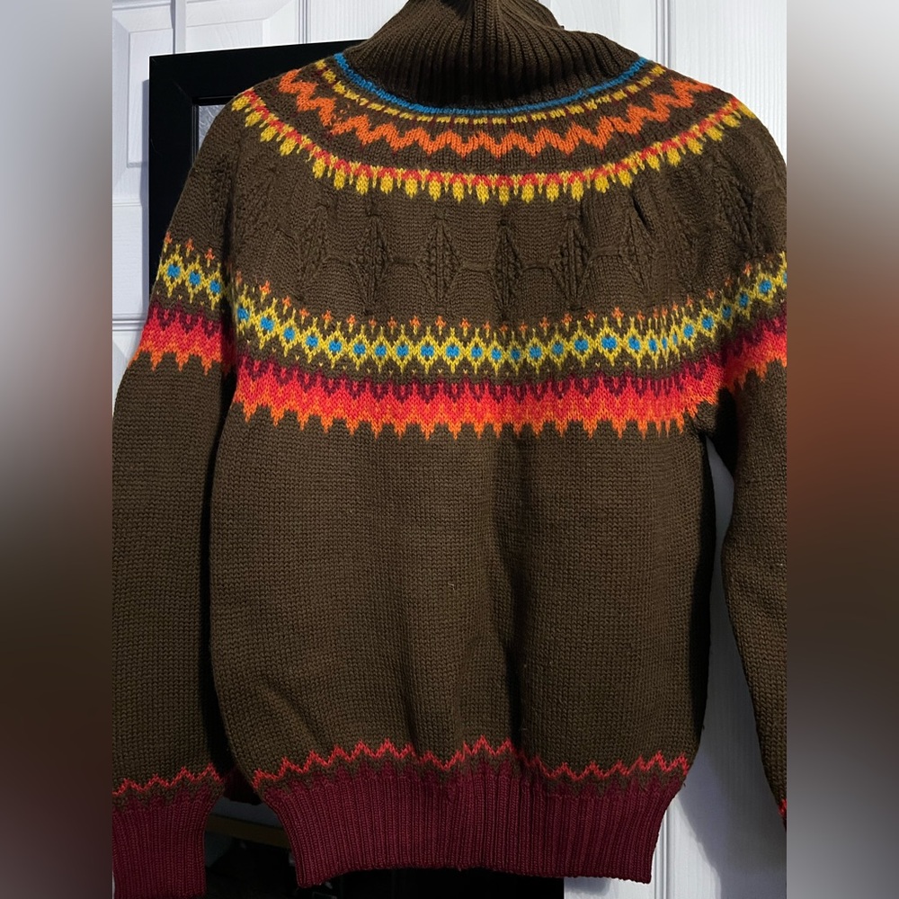 United Colors Of Benetton Multicolor Patterned Sweater